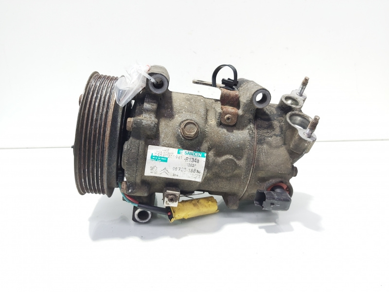 Compresor clima, cod 9670318880, Citroen C3 (II) 1.4 benz, KFT (pr:110747)