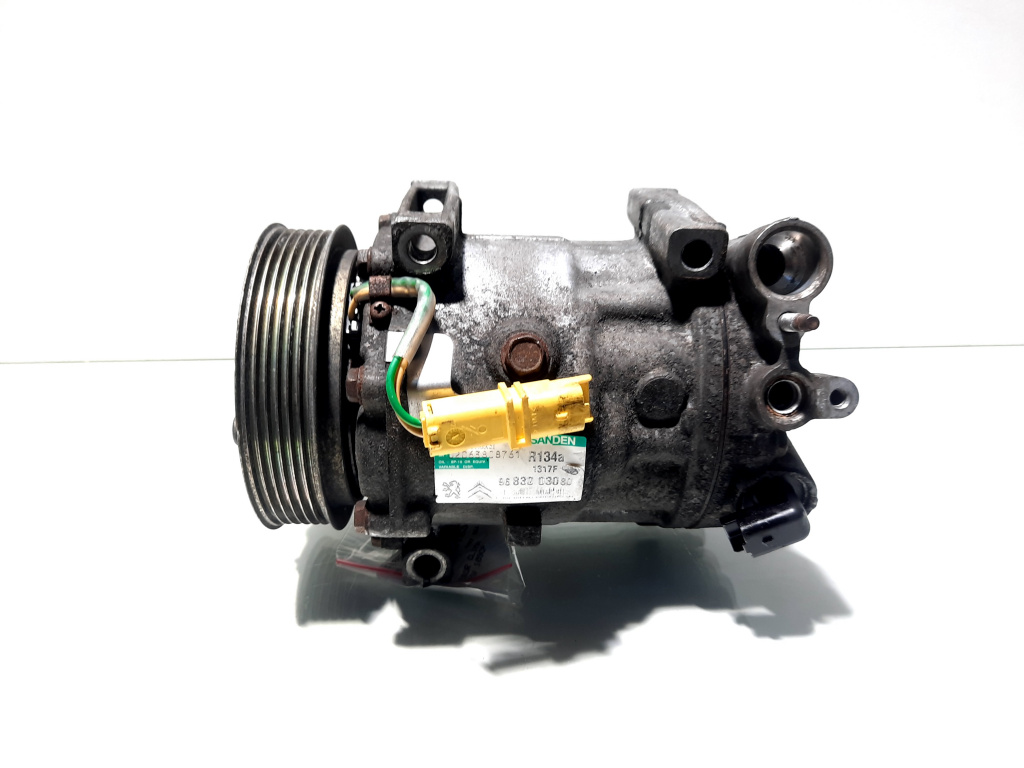 Compresor clima, cod 9683003080, Peugeot 407 SW, 1.6 HDI, 9HZ (id:519364)