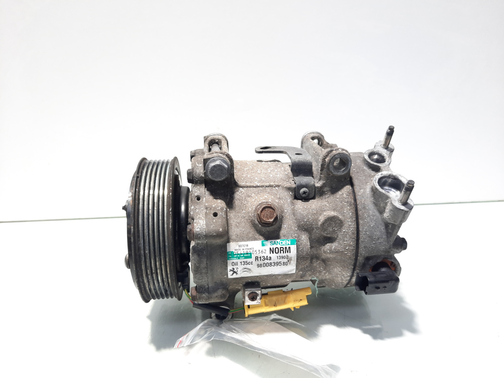 Compresor clima, cod 9800839580, AF, Peugeot 308 CC, 1.6 HDI, 9H06 (idi:585854)