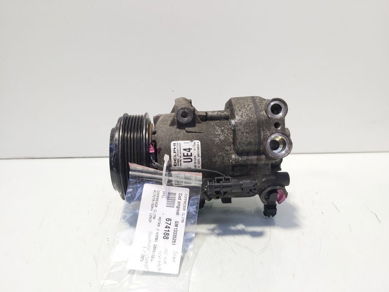 Compresor clima, cod GM13335251, Opel Astra H Sedan 1.7 CDTI, A17DTR (idi:674188)