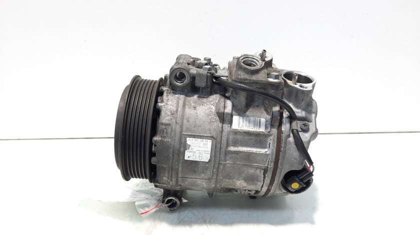 Compresor clima Denso, cod A0012305611, Mercedes Clasa C (W203) 2.2 CDI, OM646962 (id:621090)