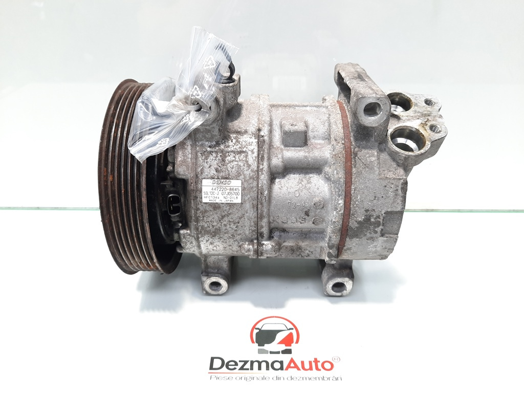 Compresor clima, Fiat Bravo 2 (198) [Fabr 2006-2014] 1.9 M-JET, 447220-8645 (pr:117994)