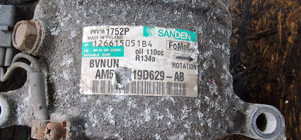 Compresor Clima Ford Focus 3 C max 1.6 tdci Euro 5 AM5N-19D629-AB