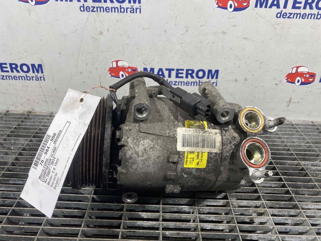 COMPRESOR CLIMA FORD MONDEO 2.0 TDCI - (2007 2014)