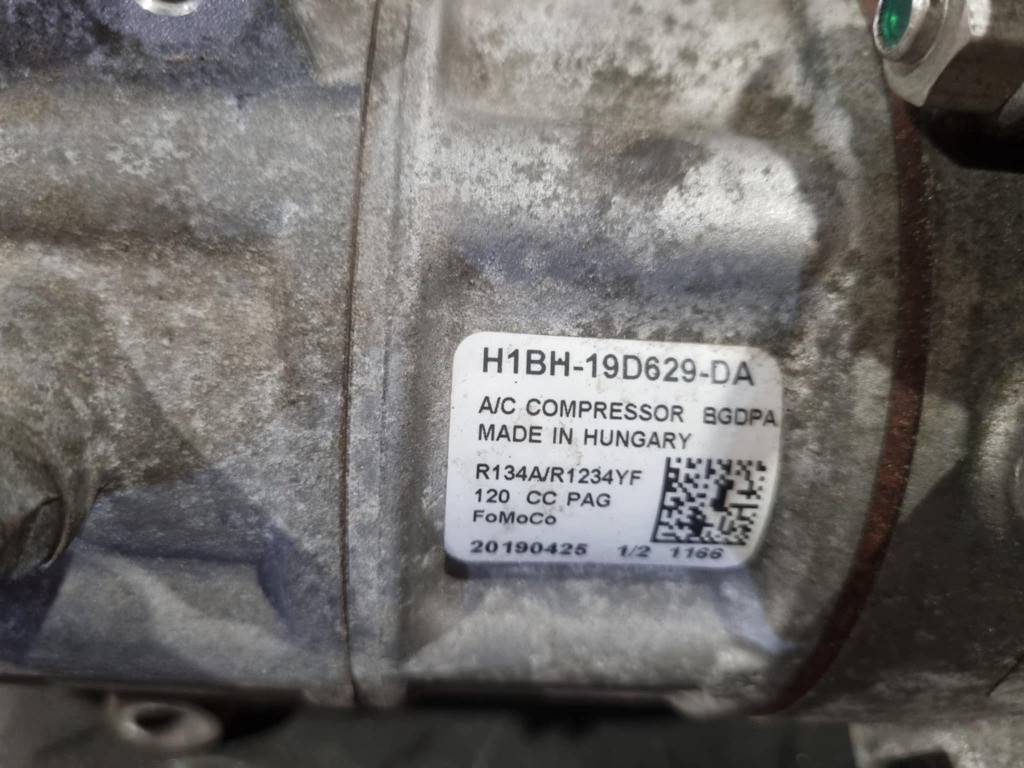 Compresor clima H1BH-19D629-DA Ford Fiesta Mk7 Van 1.1 Ti-VCT 75 cai FSJB