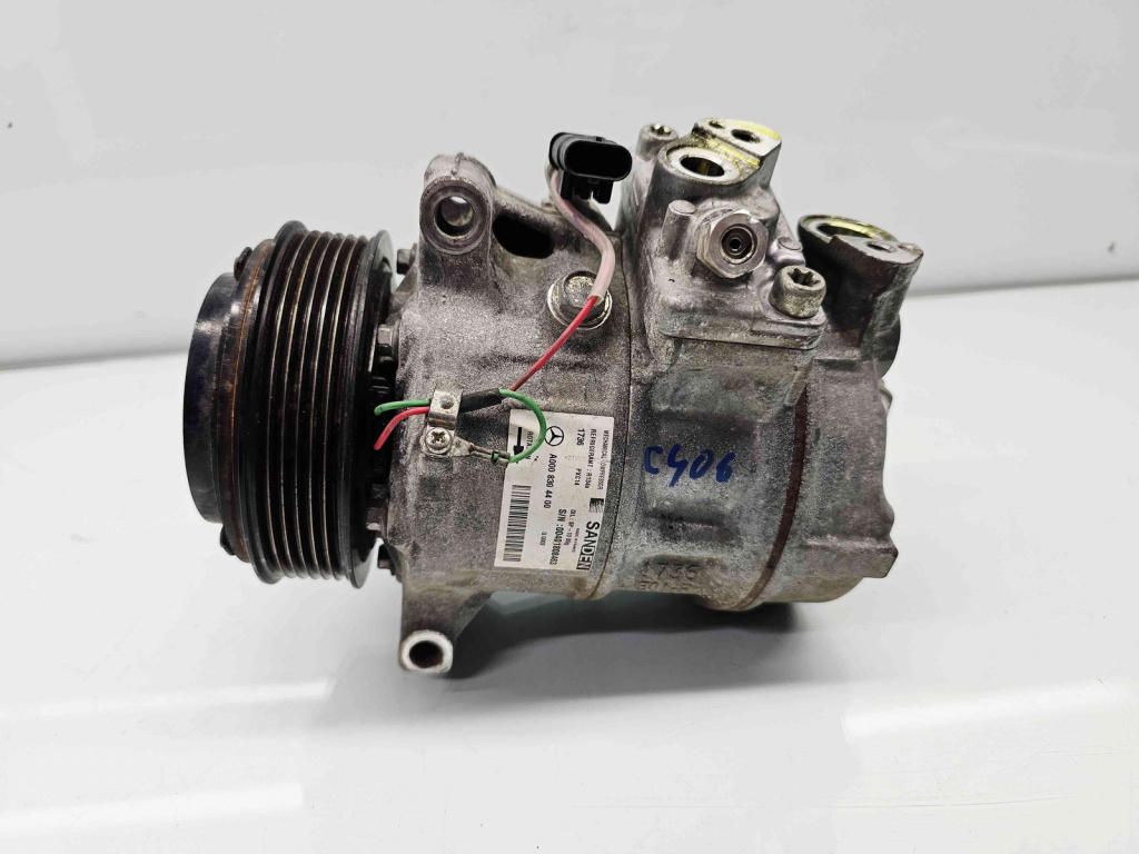 Compresor clima Mercedes Clasa C Combi (S205) [Fabr 2015-prezent] A0008304400 2.2 CDI 651921 150KW / 204CP