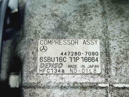 Compresor clima Mercedes Clasa C T-Model (S204) [Fabr 2007-2014] 447280-7090 2.2 CDI 651911