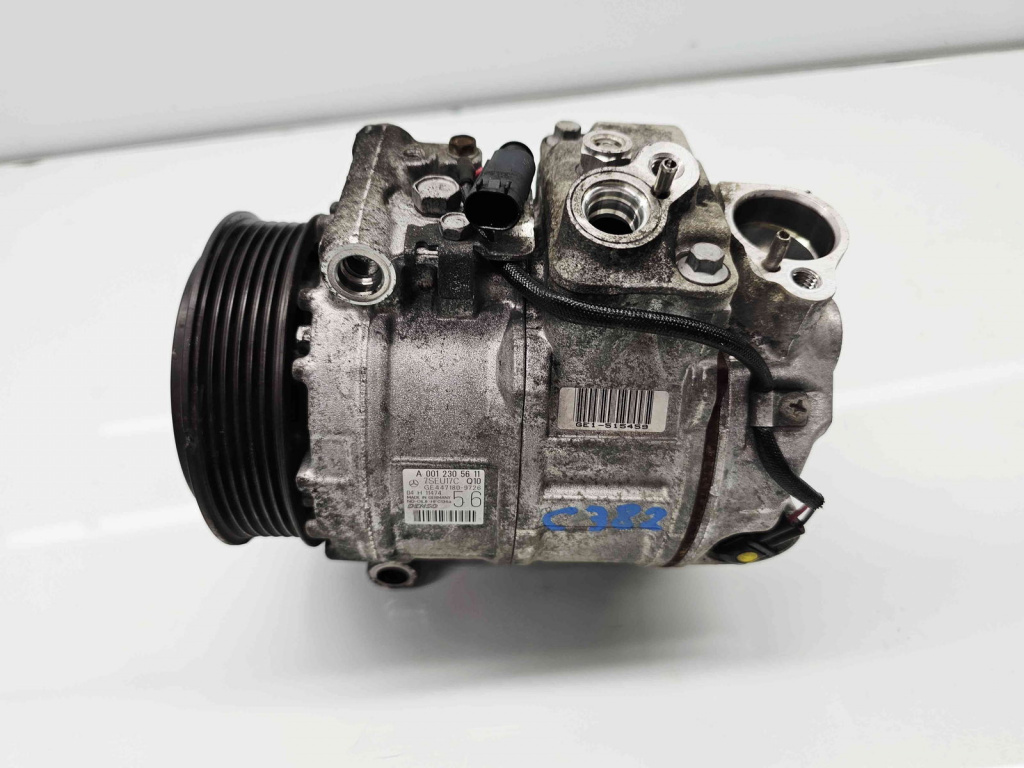 Compresor clima Mercedes Clasa C (W203) [Fabr 2000-2007] A0012305611 2.2 CDI 646963 110KW / 150CP