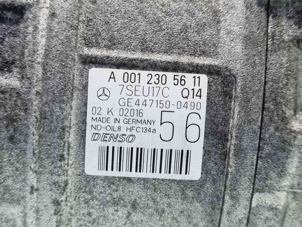 Compresor clima Mercedes Clasa CLK (C209) [Fabr 2002-2009] A0012305611 2.2 CDI 646966