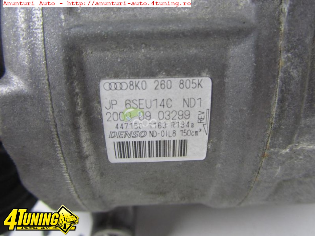 Compresor clima original Audi A4 8K A5 8T Q5 8R cod 8K0206805K