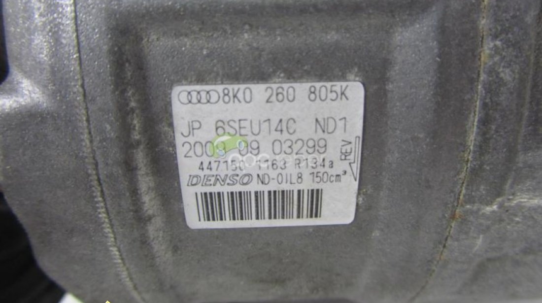 Compresor clima original Audi A4 8K A5 8T Q5 8R cod 8K0206805K