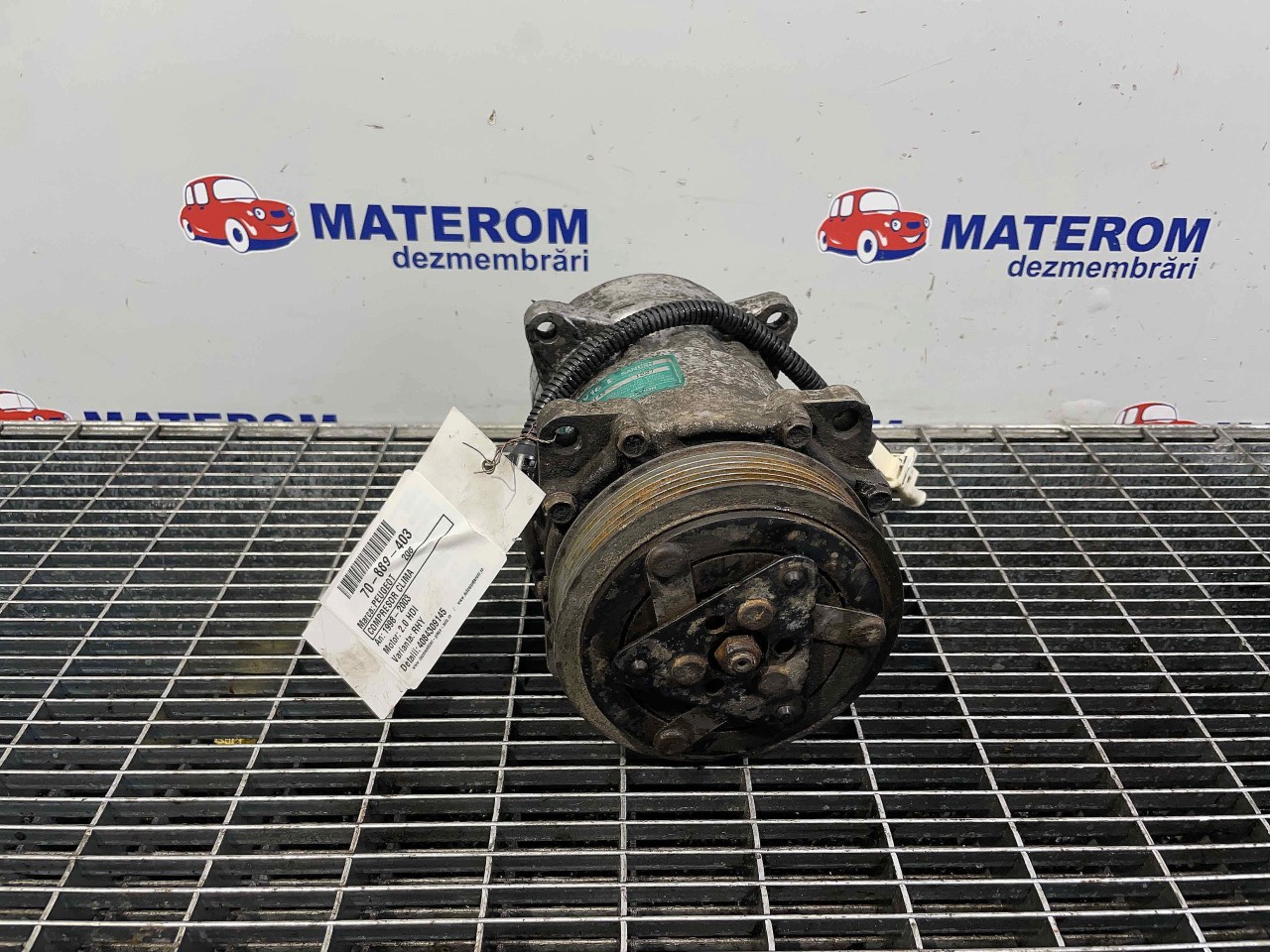 COMPRESOR CLIMA PEUGEOT 206 206 2.0 HDI - (1998 2003)