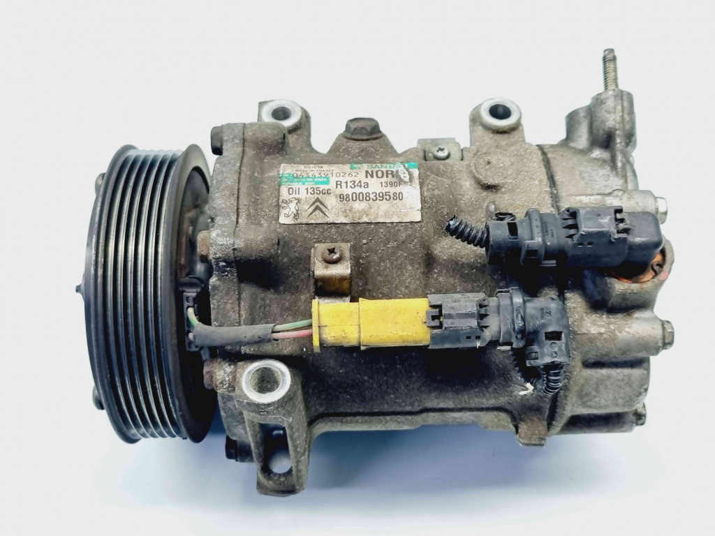 Compresor clima Peugeot 3008 Break [Fabr 2009-2016] 9800839580 1.6 9H05 DV6C 1.6 9H05 DV6C 77KW / 105CP