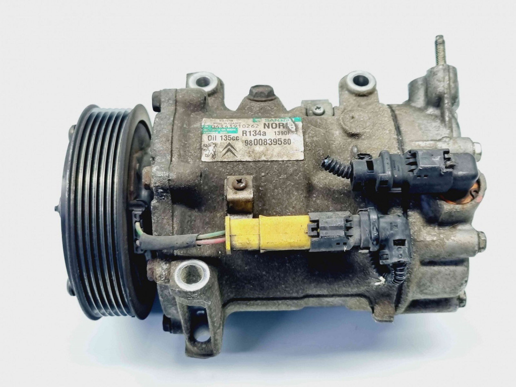 Compresor clima Peugeot 3008 Break [Fabr 2009-2016] 9800839580 1.6 9H05 DV6C 1.6 9H05 DV6C 77KW / 105CP