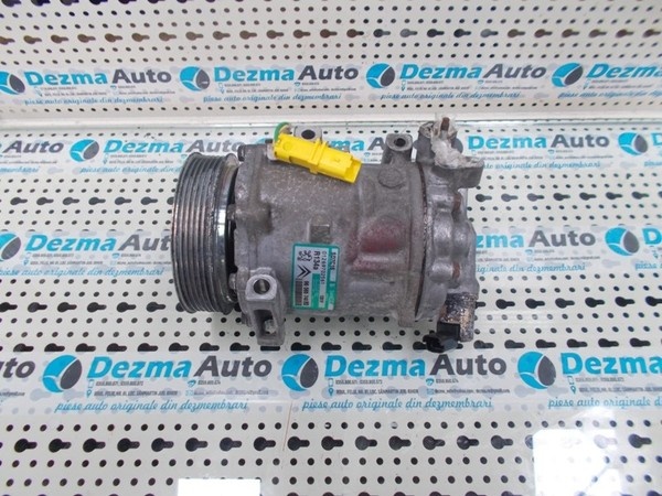 Compresor clima Peugeot 407 2.0 hdi, RHR, 9656574080