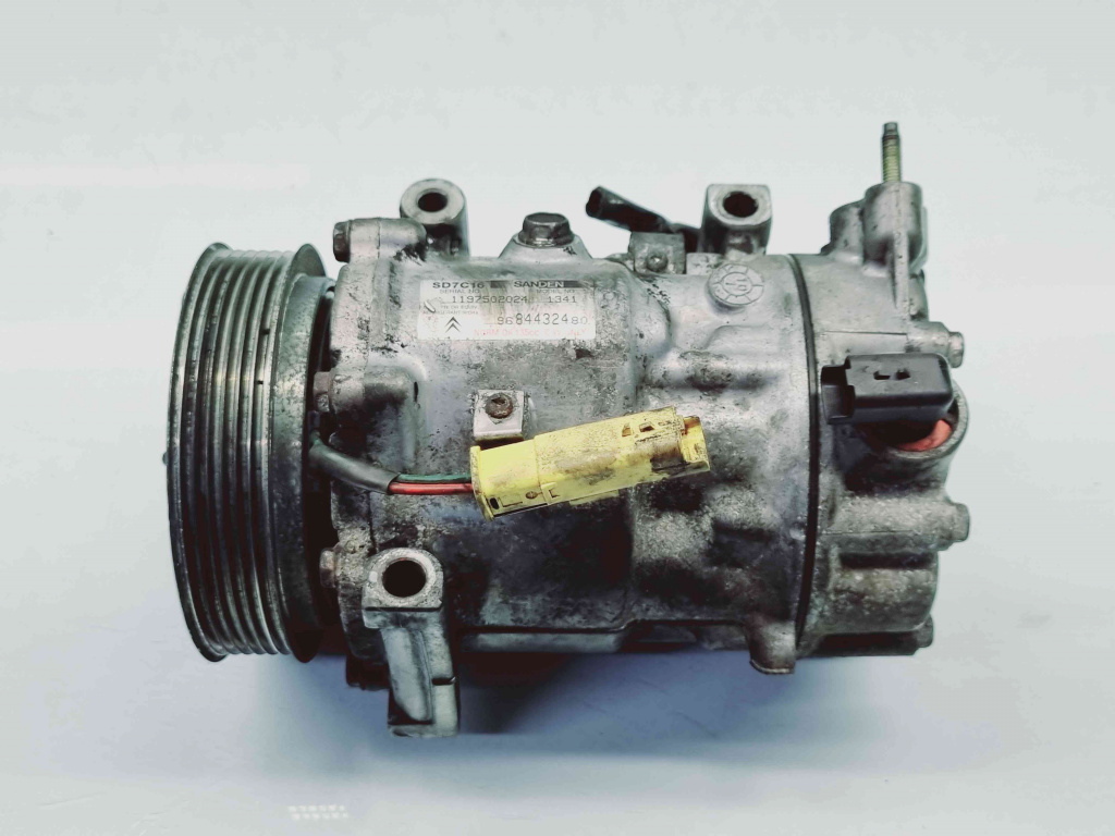 Compresor clima PEUGEOT 407 [Fabr 2004-2010] 9684432480 1.6 HDI 9HZ 80KW / 110CP