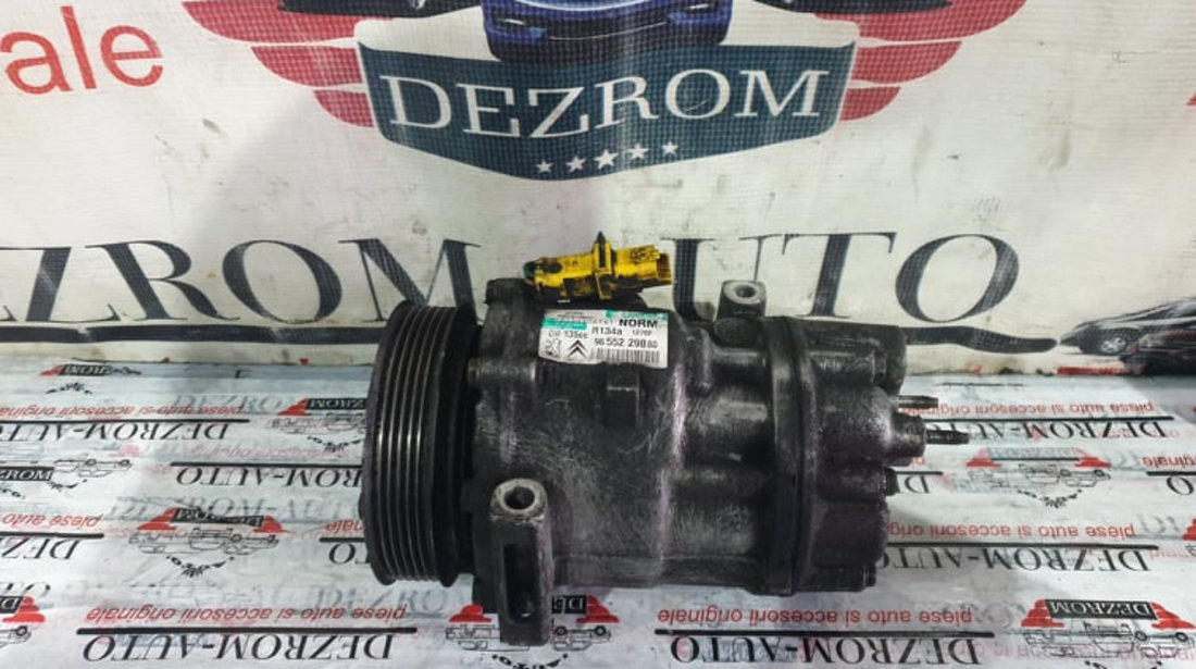 Compresor clima Peugeot 807 2.0 HDi 107cp cod piesa : 9655229080