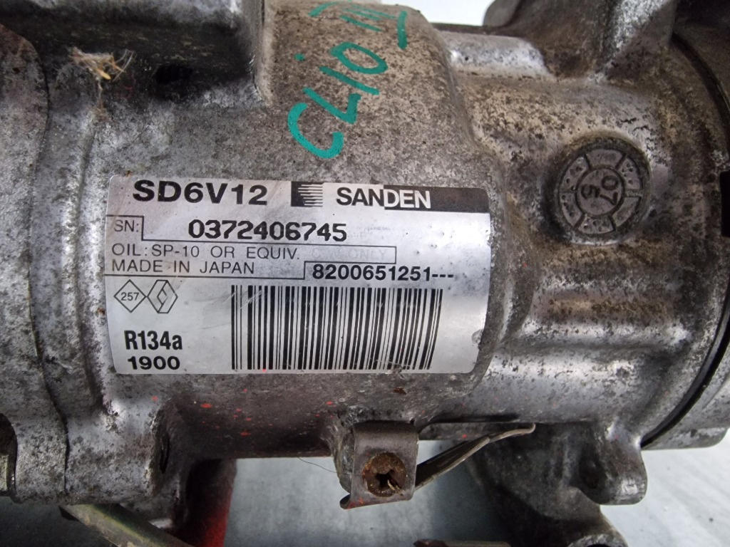 Compresor Clima Renault 1.5 dci cod 8200651251 Clio Megane Modus Kangoo