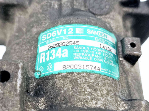 Compresor clima Renault Kangoo 1 [Fabr 1997-2007] 8200315744 1.5 DCI K9K706 60KW / 81CP