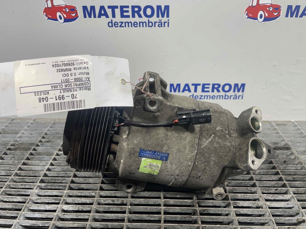 COMPRESOR CLIMA RENAULT KOLEOS 2.0 DCI -