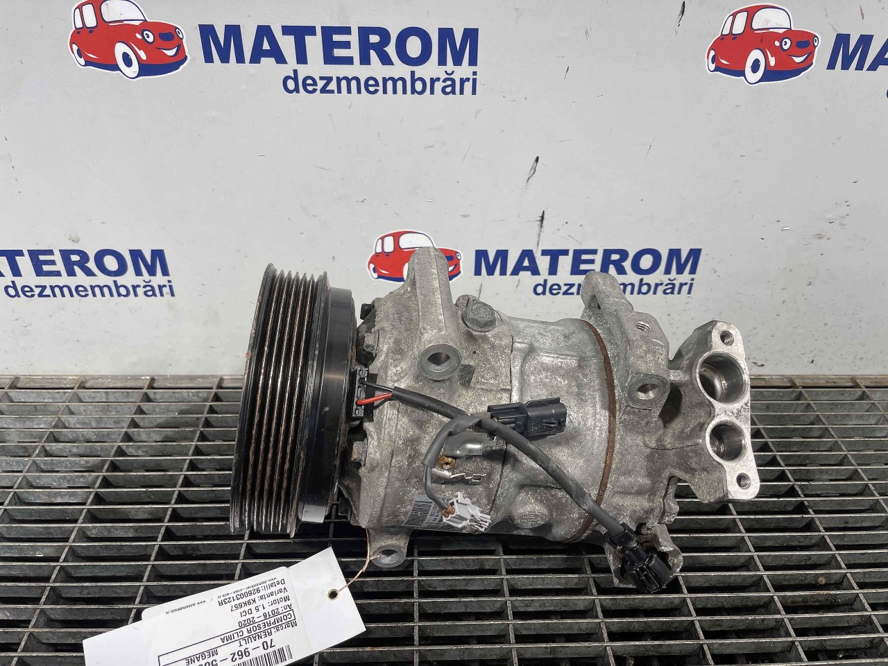 COMPRESOR CLIMA RENAULT MEGANE MEGANE 1.5 DCI - (2016 2020)