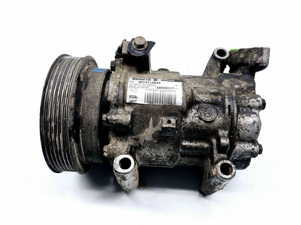 Compresor clima Renault Symbol / Thalia [Fabr 1998-2007] 8200600117 1.5 DCI K9K714 50KW / 68CP 1.5 DCI K9K714 50KW / 68CP