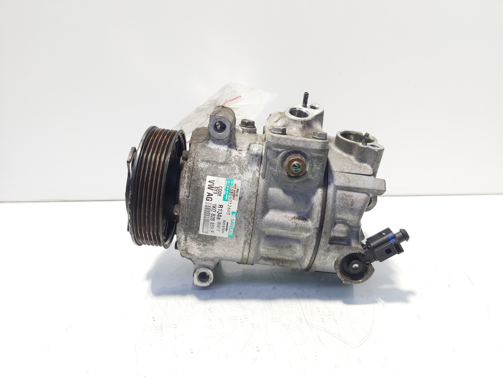 Compresor clima Sanden, cod 1K0820859F, Seat Altea XL (5P5, 5P8) 2.0 TDI, AZV (idi:685989)