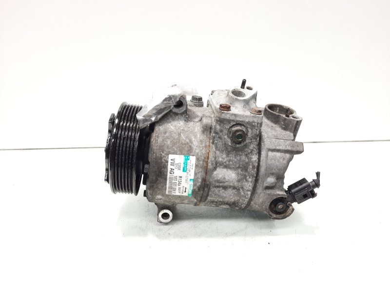 Compresor clima Sanden, cod 1K0820859F, Skoda Superb II (3T4), 1.9 TDI, BXEC (id:595862)
