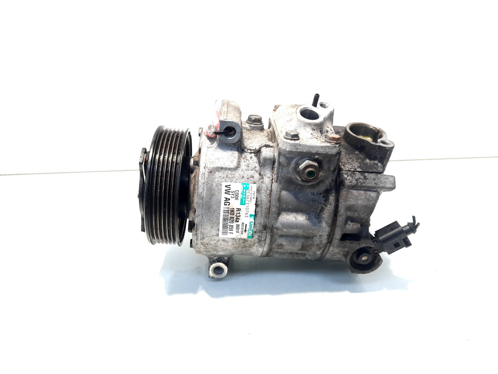 Compresor clima Sanden, cod 1K0820859F, Vw Passat (3C2) 2.0 TDI, BKP (id:522783)