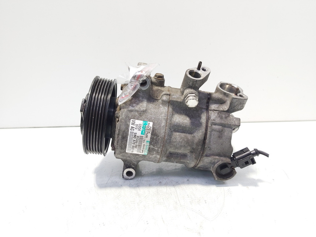 Compresor clima Sanden, cod 5N0820803H, Vw Jetta 4 (6Z) 2.0 TDI, CFF (idi:687619)