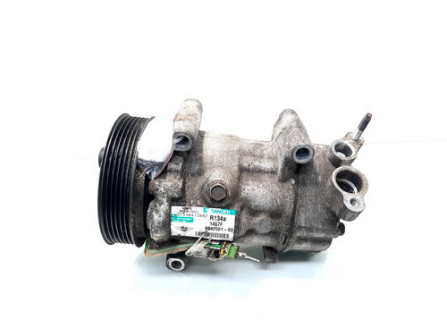 Compresor clima Sanden, cod 6942501-03, Mini Cooper (R50, R53), 1.6 benz, W10B16A (id:519574)