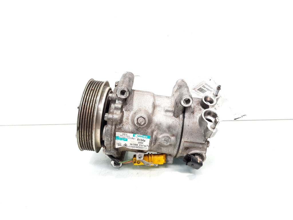 Compresor clima Sanden, cod 9659875780, Peugeot 308 SW, 1.6 HDI, 9H01 (id:542311)