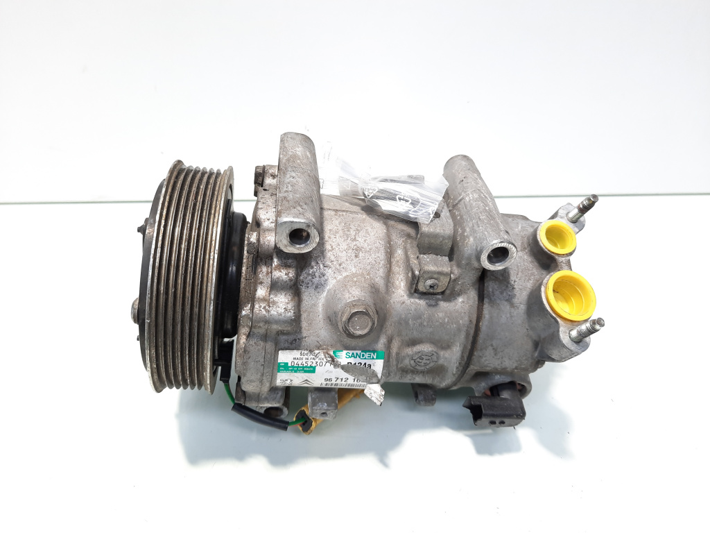 Compresor clima Sanden, cod 9671216280, Peugeot 307 CC (3B), 1.6 HDI, 9HY (idi:537855)