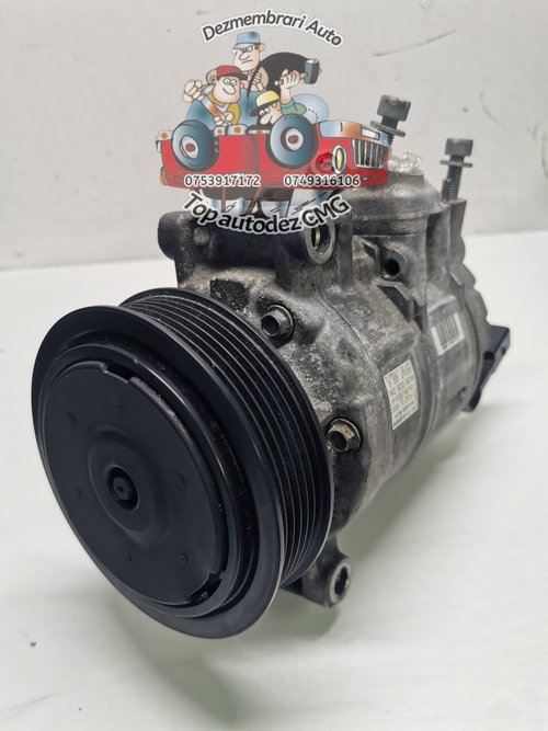 Compresor clima Skoda Octavia 2 1.2 i 1.4 i 1.6 i 1.8 i 2.0 i benzina 1K0820808A Ac Vw Golf Passat J