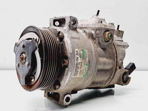 Compresor clima Volkswagen Caddy 3 (2KA, 2KH) [Fabr 2004-2009] 1K0820803S 1.9 TDI BLS77KW / 105CP