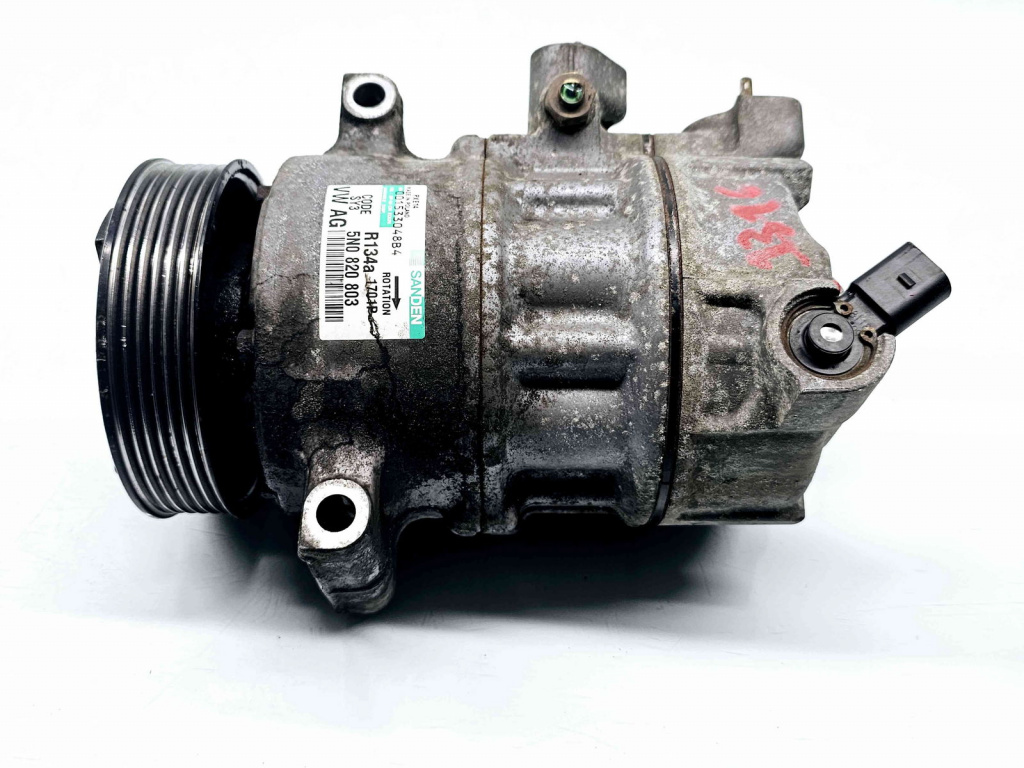 Compresor clima Volkswagen Golf 5 Variant (1K5) [Fabr 2007-2009] 5N0820803 1.9 TDI BLS 77KW / 105CP 1.9 TDI BLS 77KW / 105CP