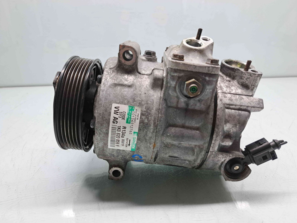 Compresor clima Volkswagen Passat B6 (3C2) [Fabr 2005-2010] 1K0820859F 2.0 TDI BMN 125KW / 170CP