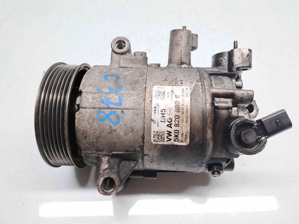 Compresor clima Volkswagen Passat B6 (3C2) [Fabr 2005-2010] 5K0820803E 2.0 TDI CFHC 103KW / 140CP