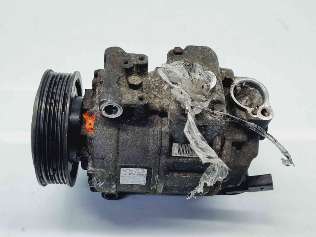 Compresor clima Volkswagen Passat B6 Variant (3C5) [Fabr 2005-2010] 1K0820859M 2.0 TDI BMP 103KW / 140CP 2.0 TDI BMP 103KW / 140CP