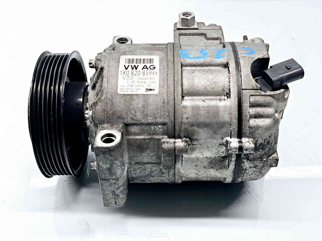 Compresor clima Volkswagen Touran (1T1, 1T2) [Fabr 2003-2010] 1K0820859D 2.0 FSI BWA 147KW / 200CP