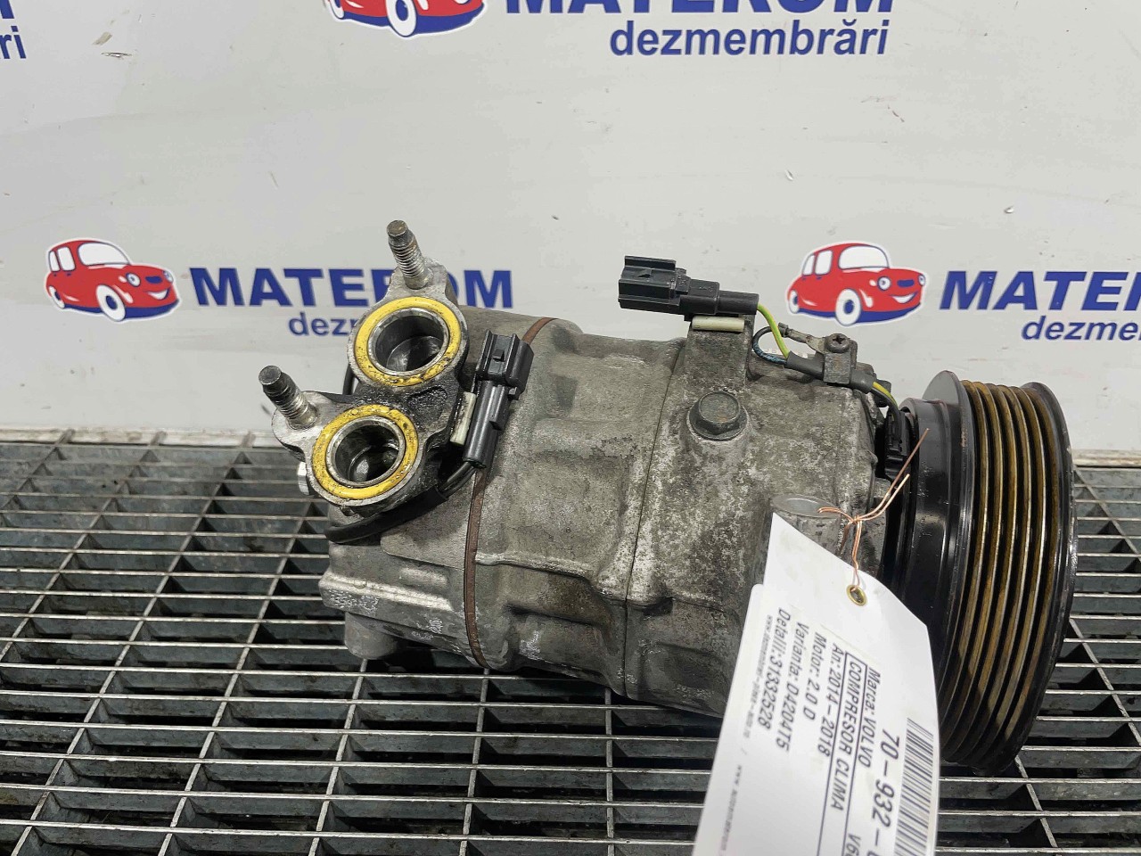 COMPRESOR CLIMA VOLVO V60 2.0 D - (2014 2018)