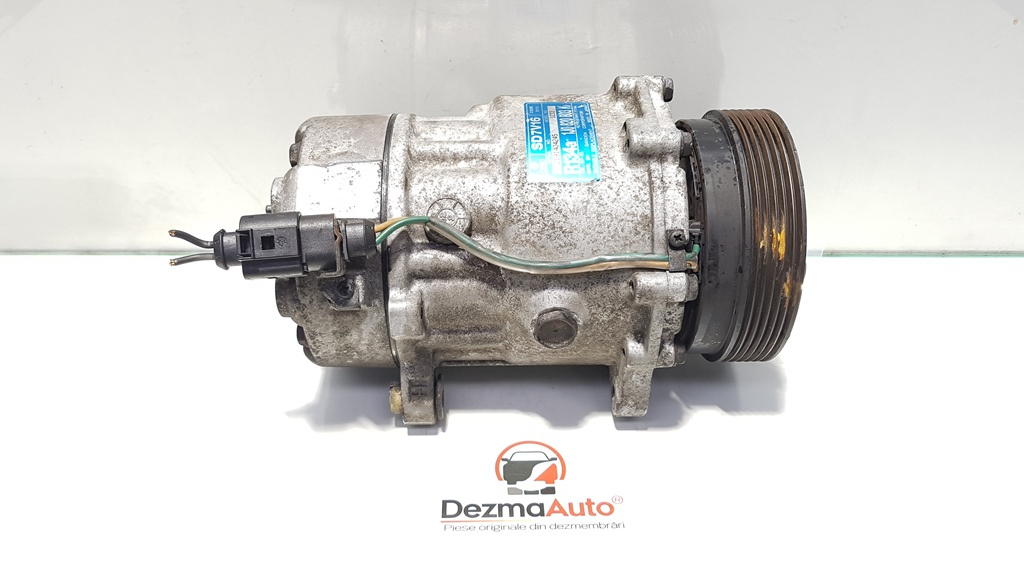 Compresor clima, Vw Golf 4 (1J1) [Fabr 1997-2004] 1.9 tdi, ASZ, 1J0820803K (pr:117994)