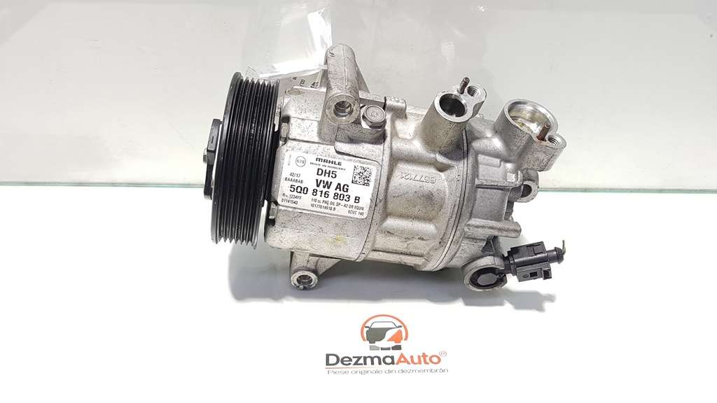 Compresor clima, Vw Golf 7 (5G) [Fabr 2014-prezent] 1.6 tdi, CXX, 5Q0816803B (pr:117994)