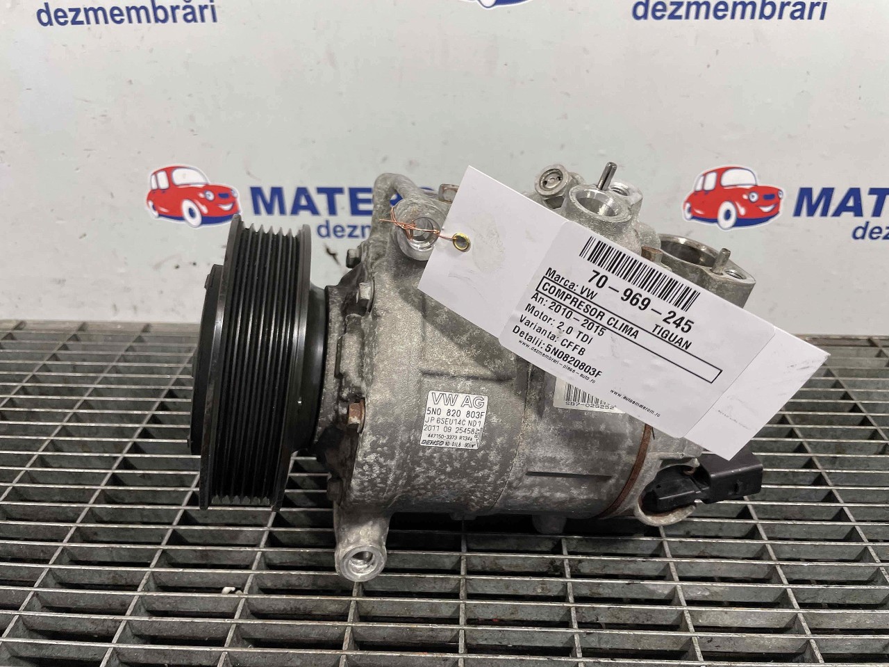 COMPRESOR CLIMA VW TIGUAN 2.0 TDI - (2010 2015)
