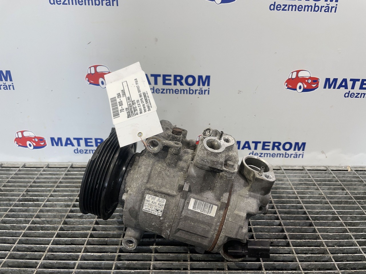 COMPRESOR CLIMA VW TIGUAN TIGUAN 2.0 TDI - (2010 2015)
