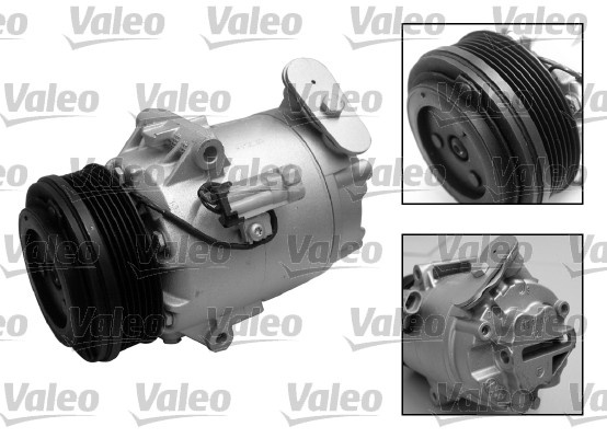 Compresor, climatizare (813601 VALEO) OPEL,VAUXHALL