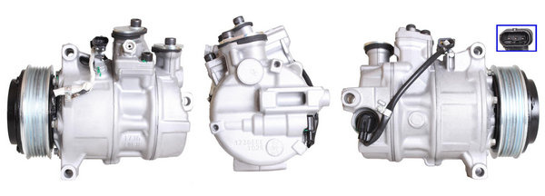 Compresor, climatizare (ACP01091 LUCAS) MERCEDES-BENZ