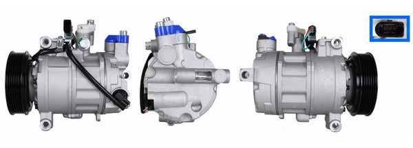 Compresor, climatizare (ACP01265 LUCAS) AUDI,VW