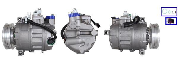 Compresor, climatizare (ACP01417 LUCAS) PORSCHE,VW