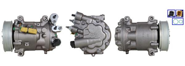 Compresor, climatizare (ACP01512 LUCAS) Citroen,PEUGEOT